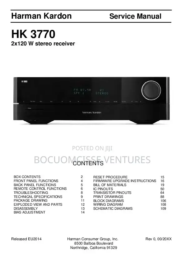 Harman Kardon AVR 3770