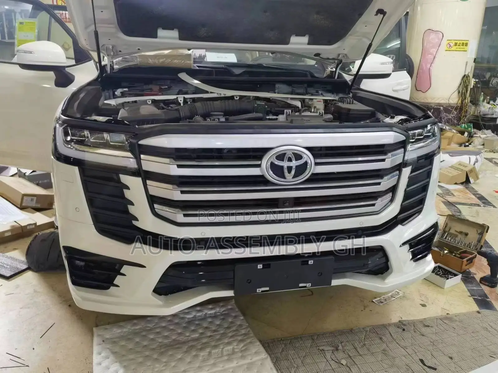 Toyota Land Cruiser 300 Front and Back Bumper Spoilers (Sports)