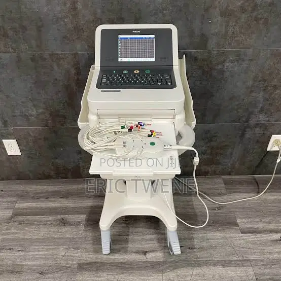 Philips PageWriter TC30 ECG Machine on Stand