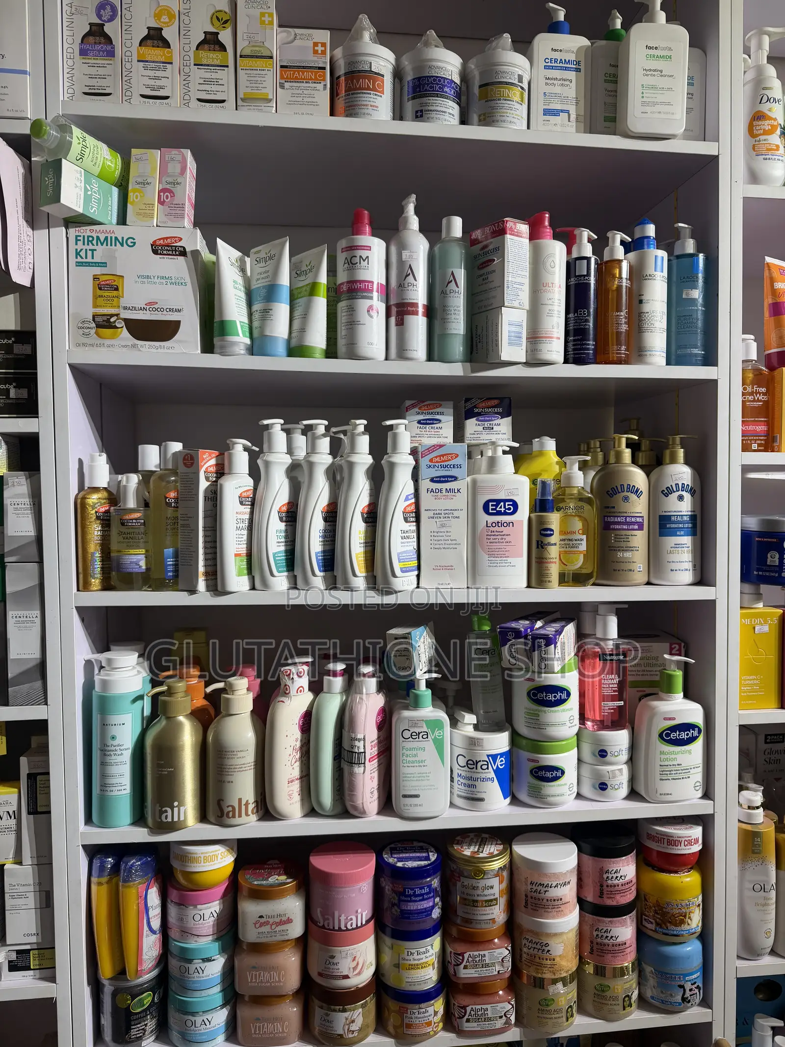 Body Lotions and Body Shower Gels and Cream All Are Available