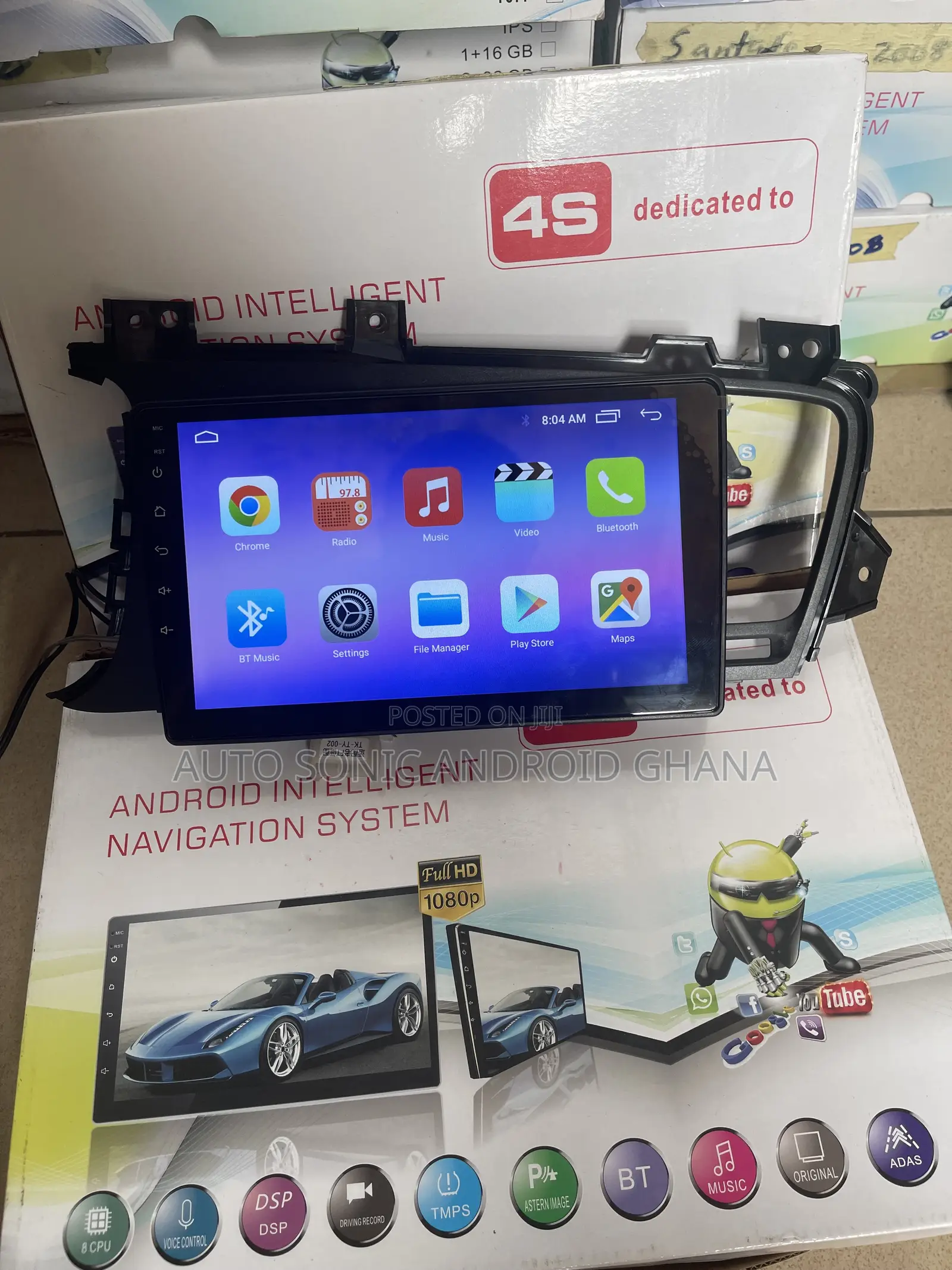 Kia Optima 2012 Android Infotainment Upgrade Screen 9”