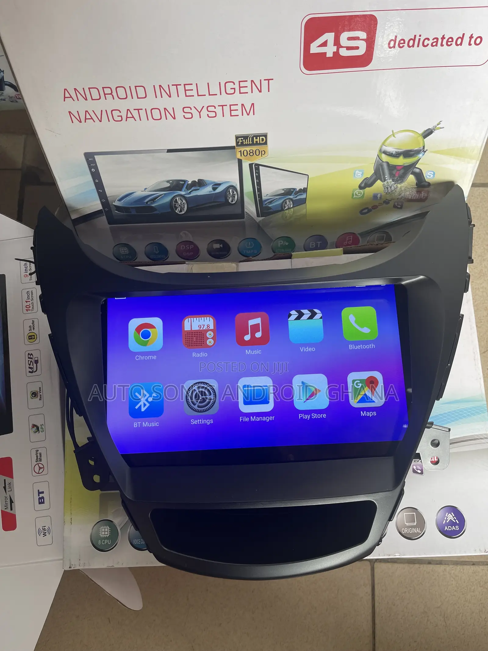 Hyundai Elantra 2014 Android Infotainment Upgrade Upgrade Screen