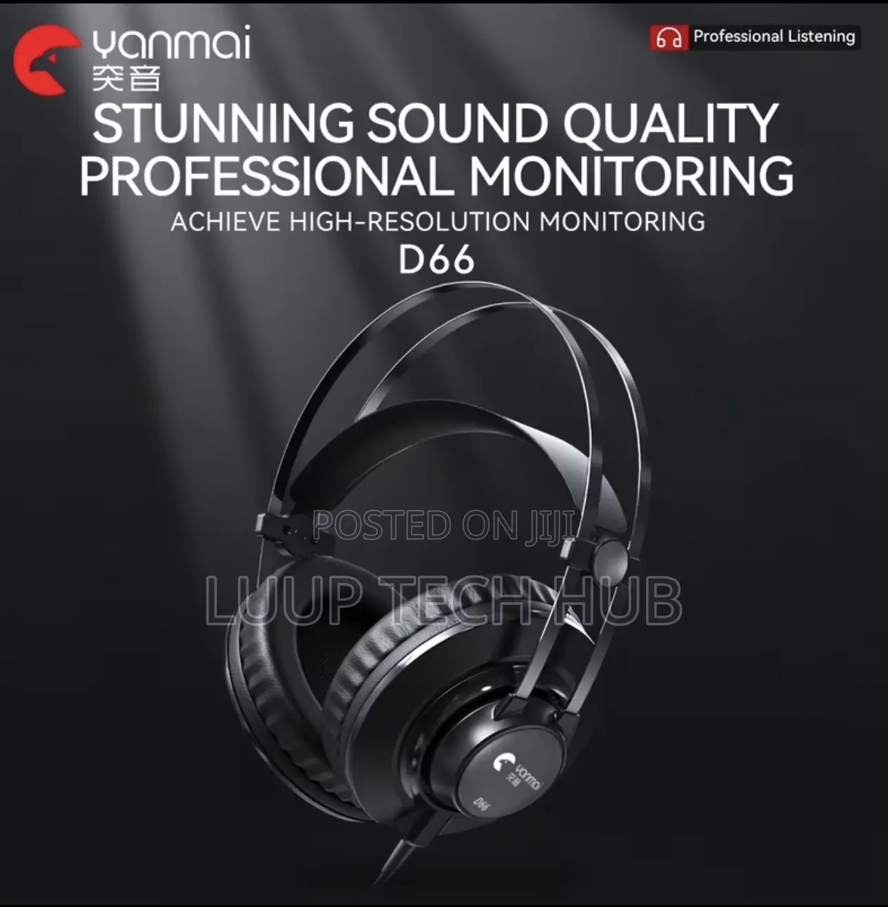 D66 Studio Monitor Headphones