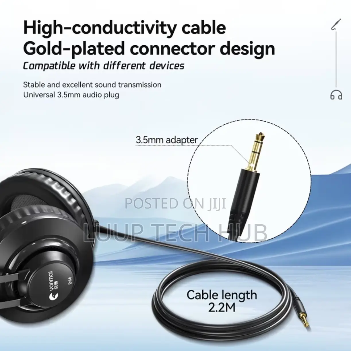 D66 Studio Monitor Headphones