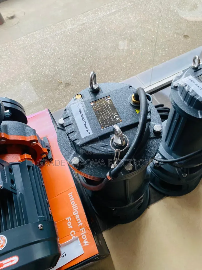 3-Phase Leo Submersible Sewage and Dewatering 10hp Water Pump