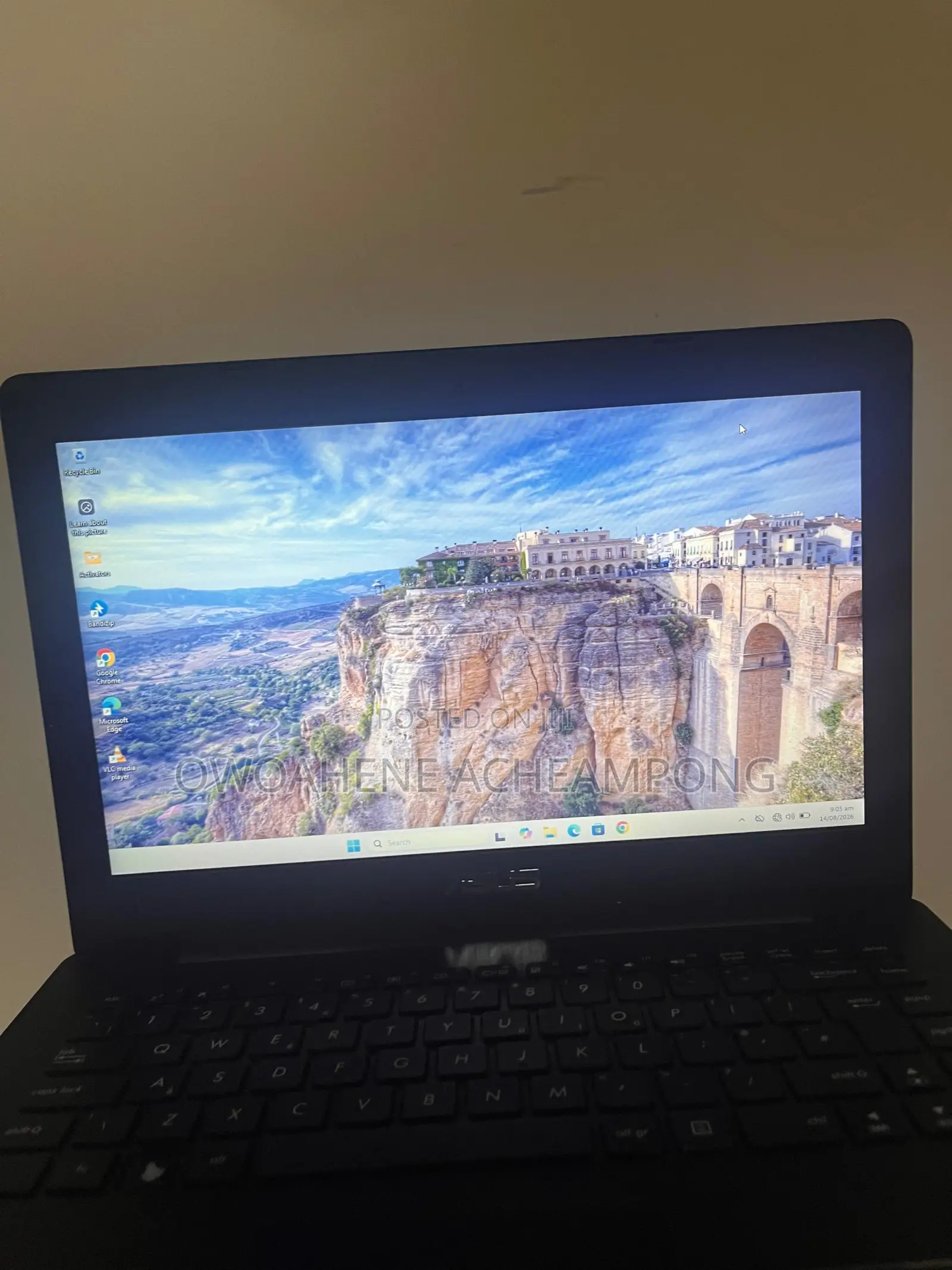 Laptop Asus 8GB Intel HDD 500GB