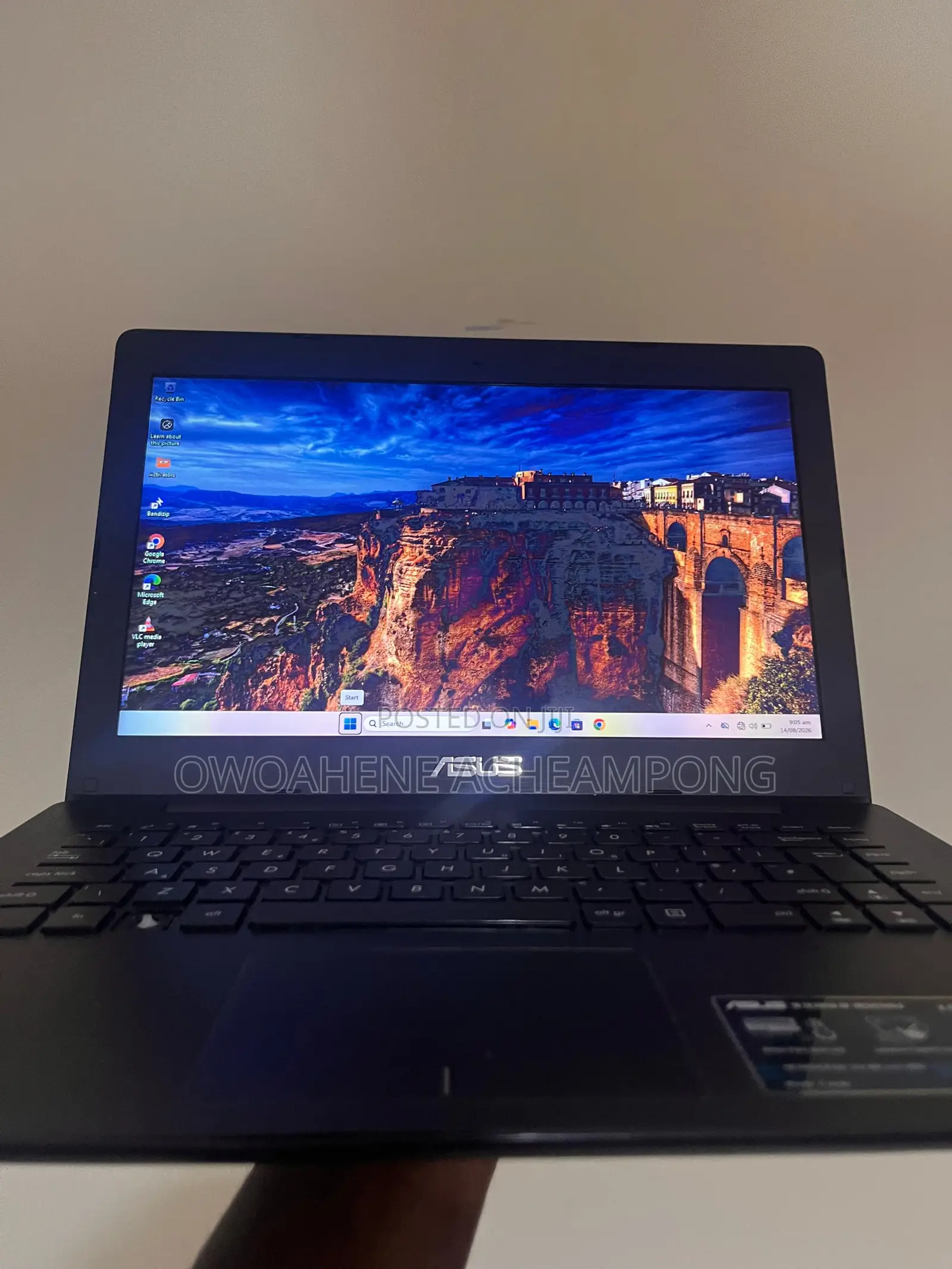 Laptop Asus 8GB Intel HDD 500GB