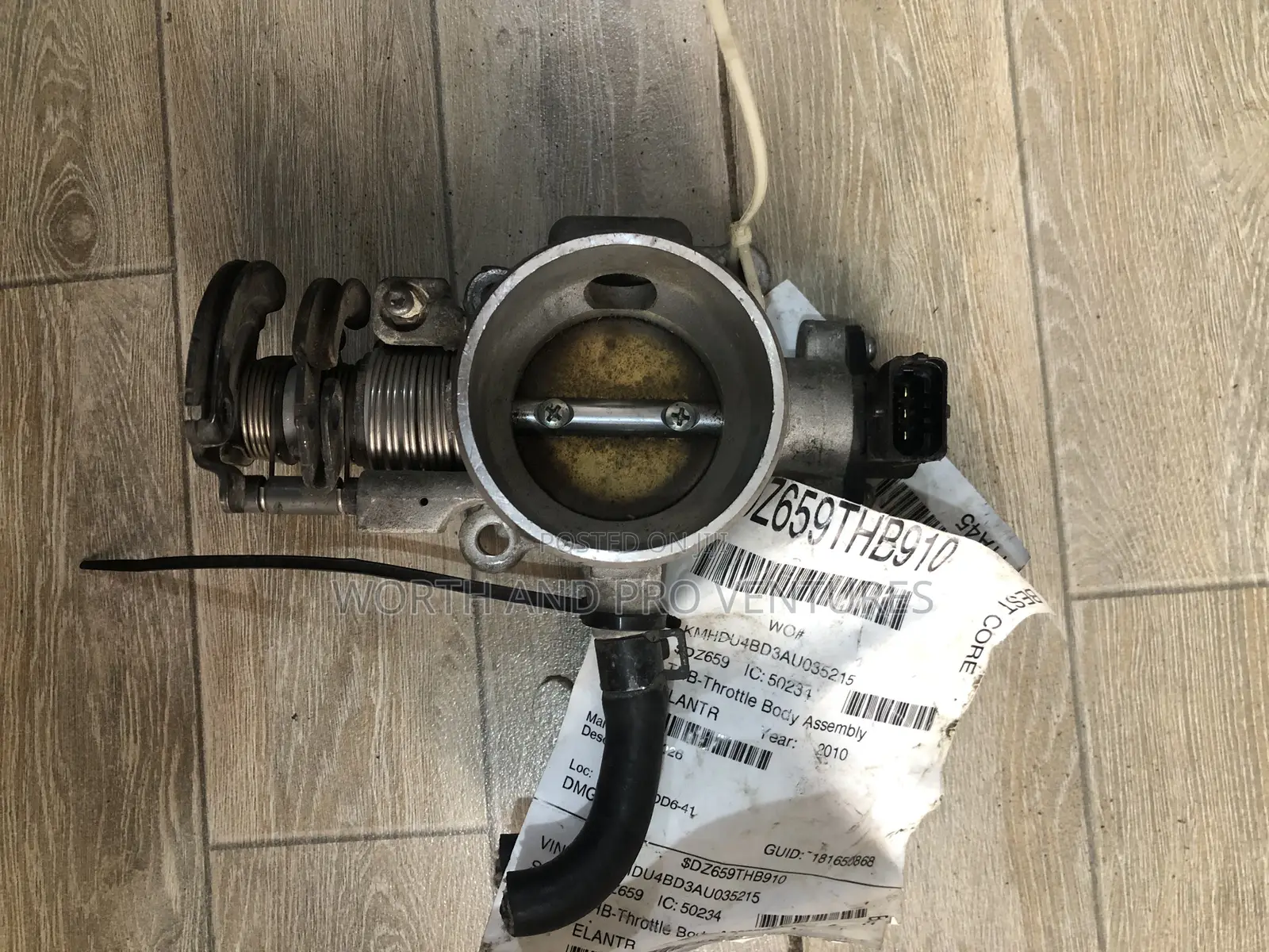 2009 Elantra Cable Throttle Body