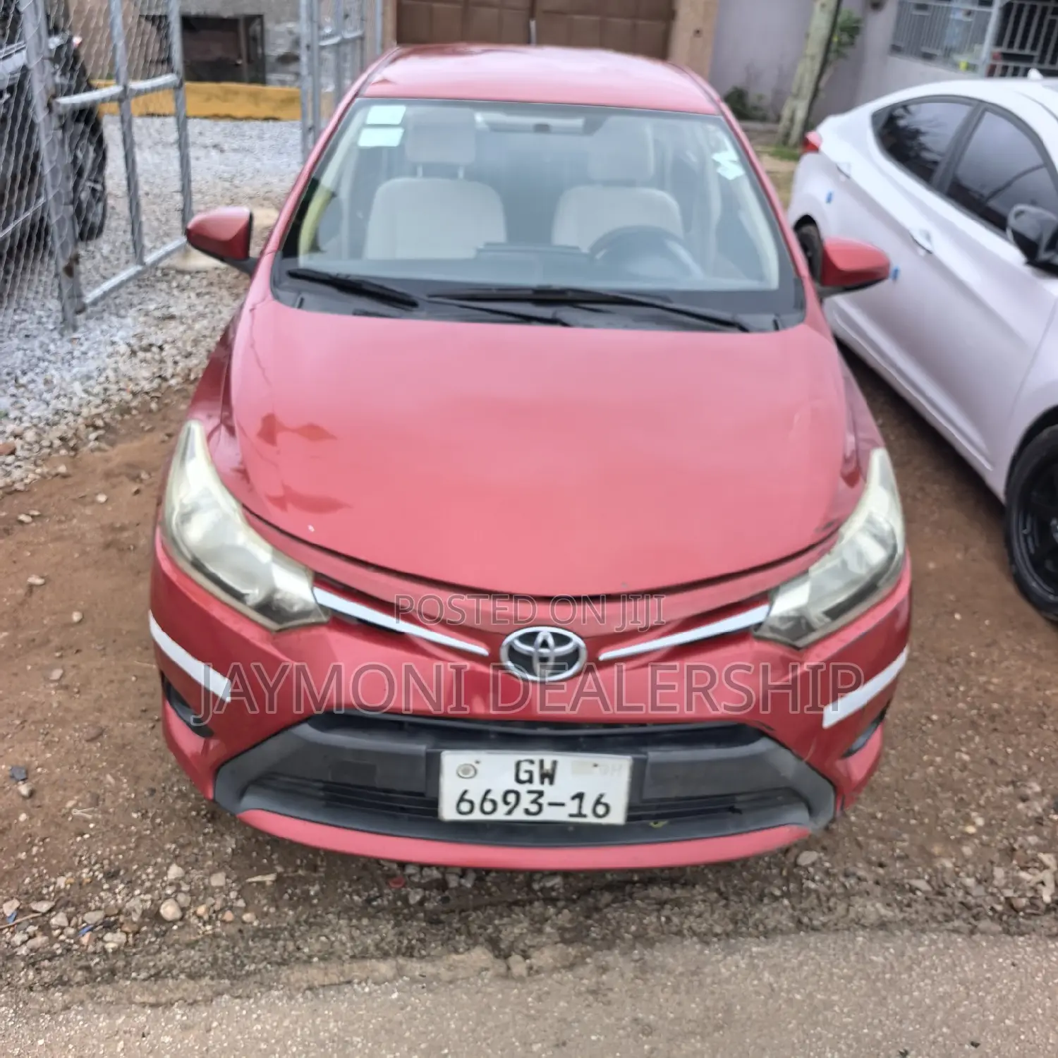 Toyota Yaris 2015 Red