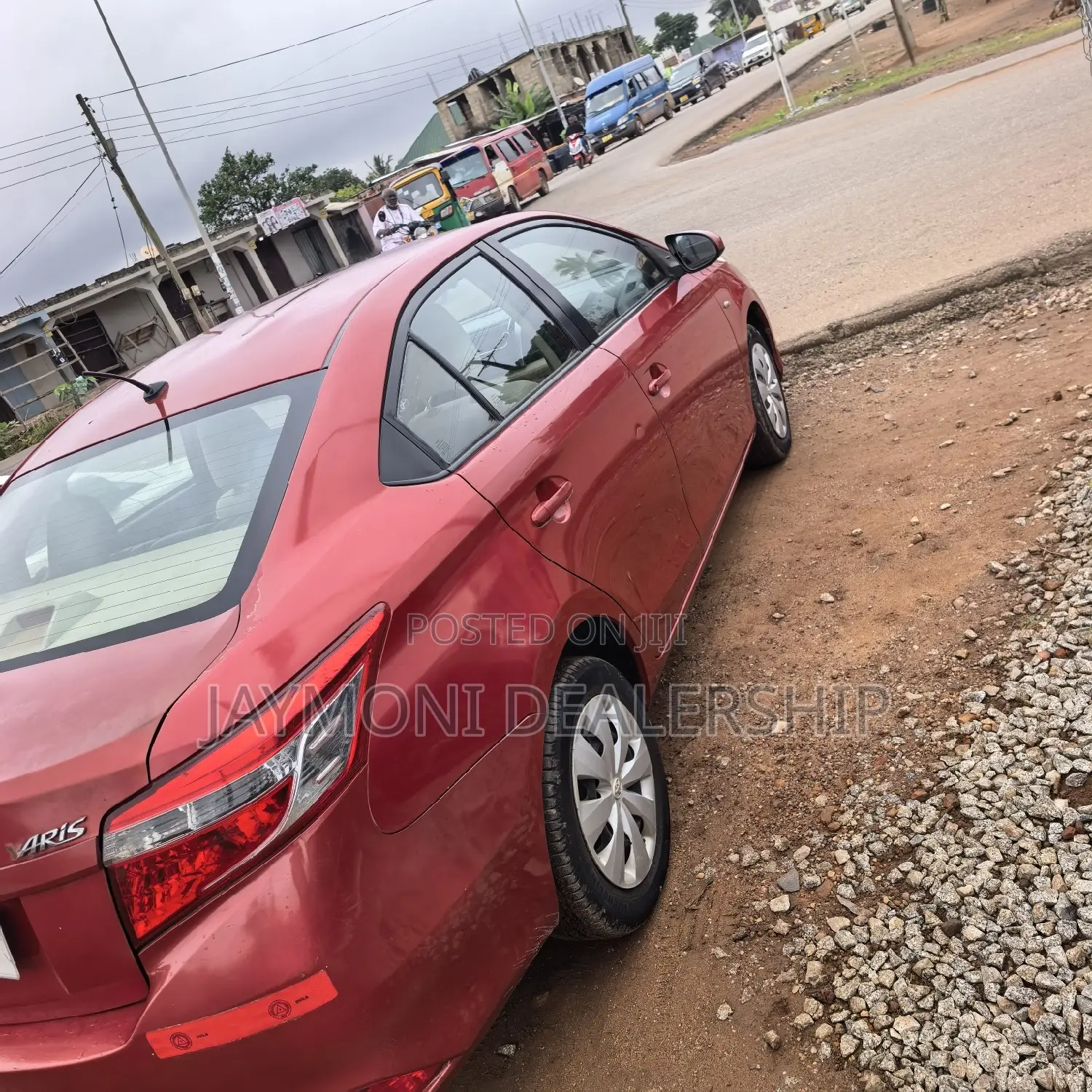 Toyota Yaris 2015 Red