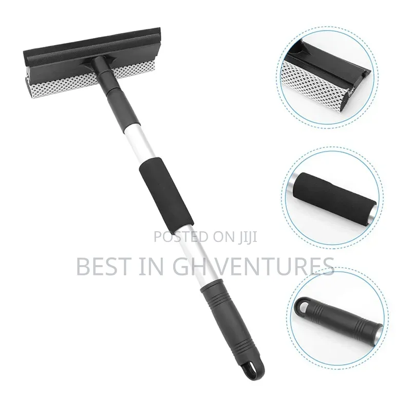 Collapsible/Adjustable Glass Window Cleaner Available