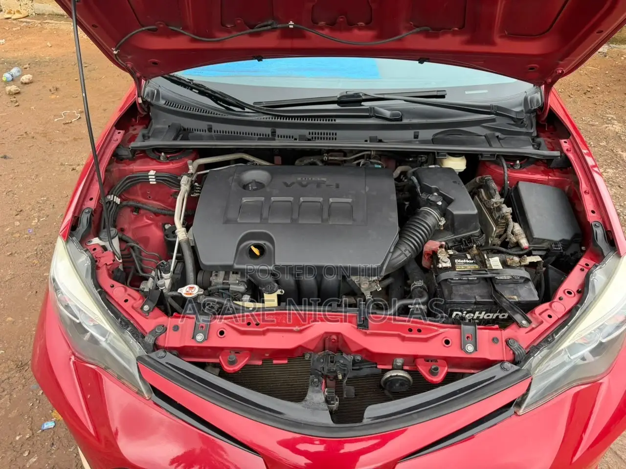 Toyota Corolla 2017 Red