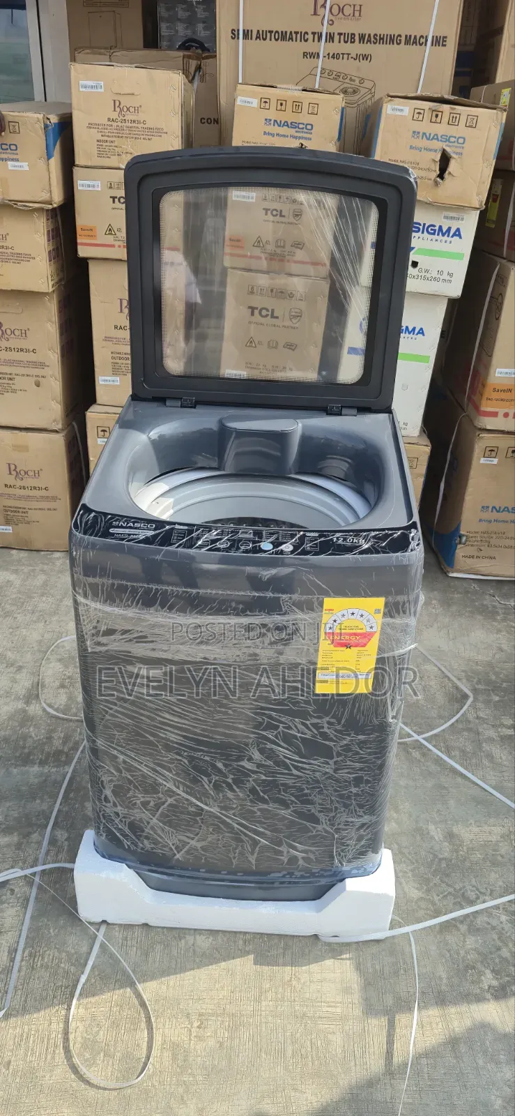 TCL10.5kg Washing Machine Top Load Full Automatic for Sale