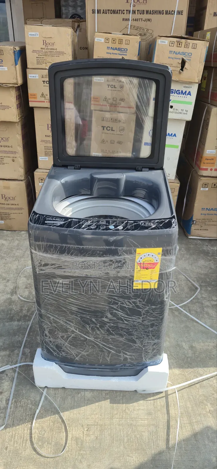 TCL10.5kg Washing Machine Top Load Full Automatic for Sale