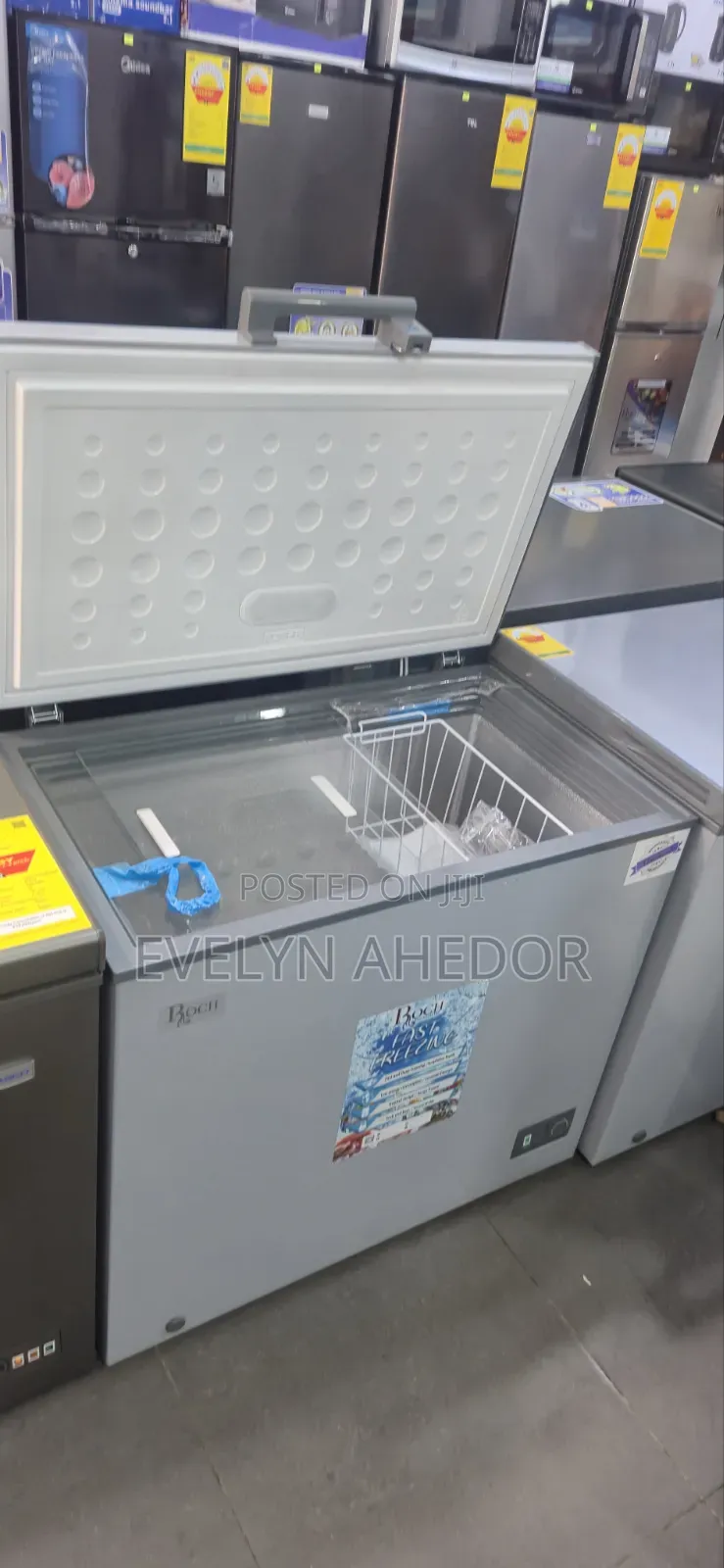Classic Roch 200L Chest Freezee Silver Colour Fresh in Box for Sale