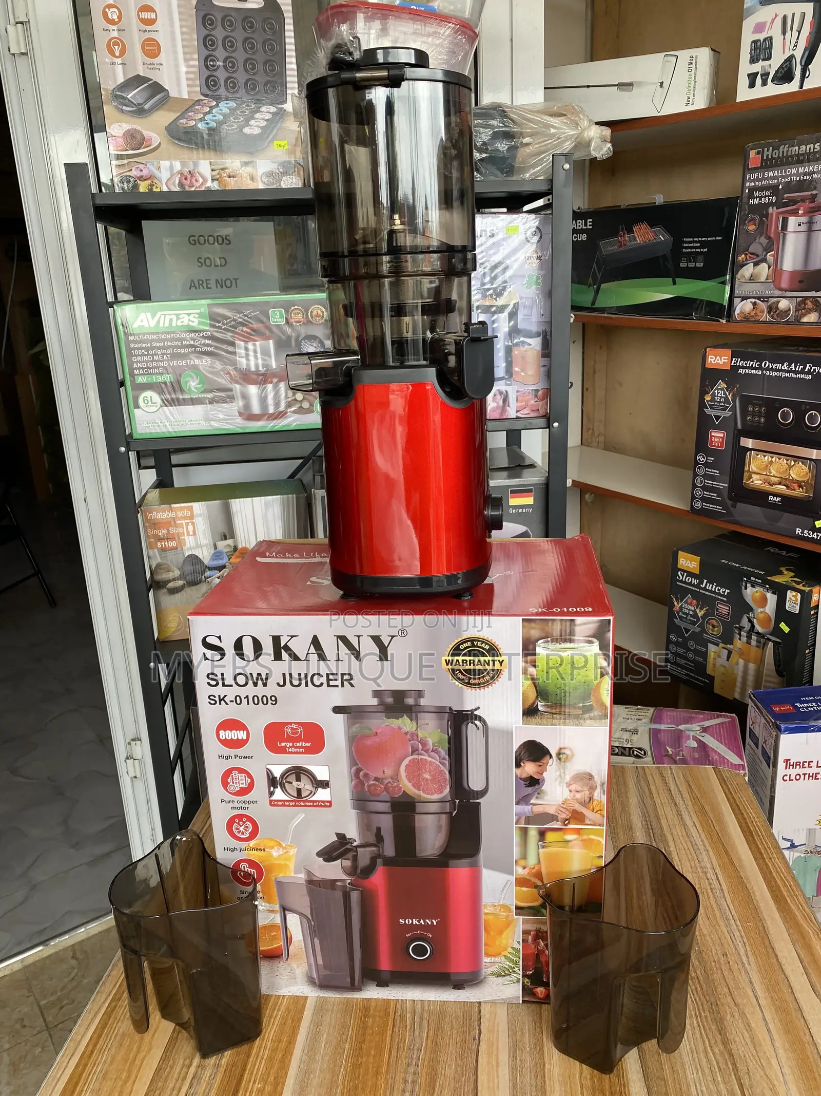 Sokany Slow Juicer - Extract More Juice