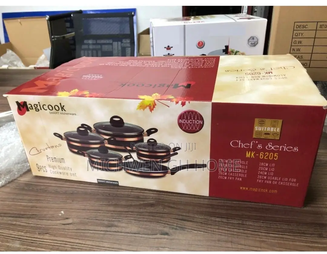 9PCS Magic Nonstick Cookware Set