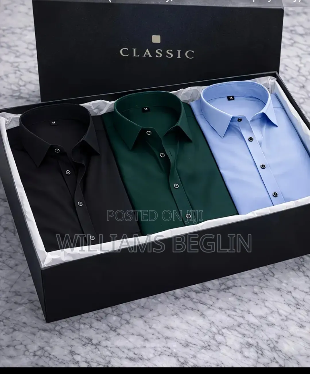 Men Shirt 3-Pieces