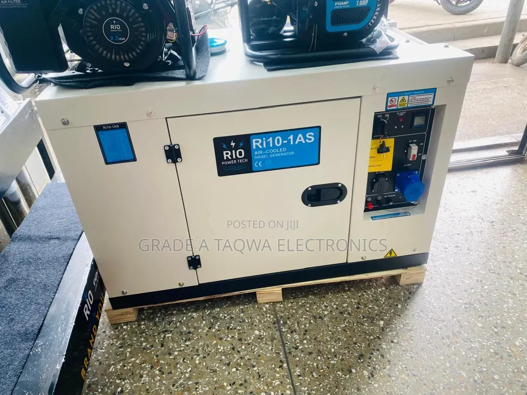 10KVA Single Phase Rio Diesel Generator