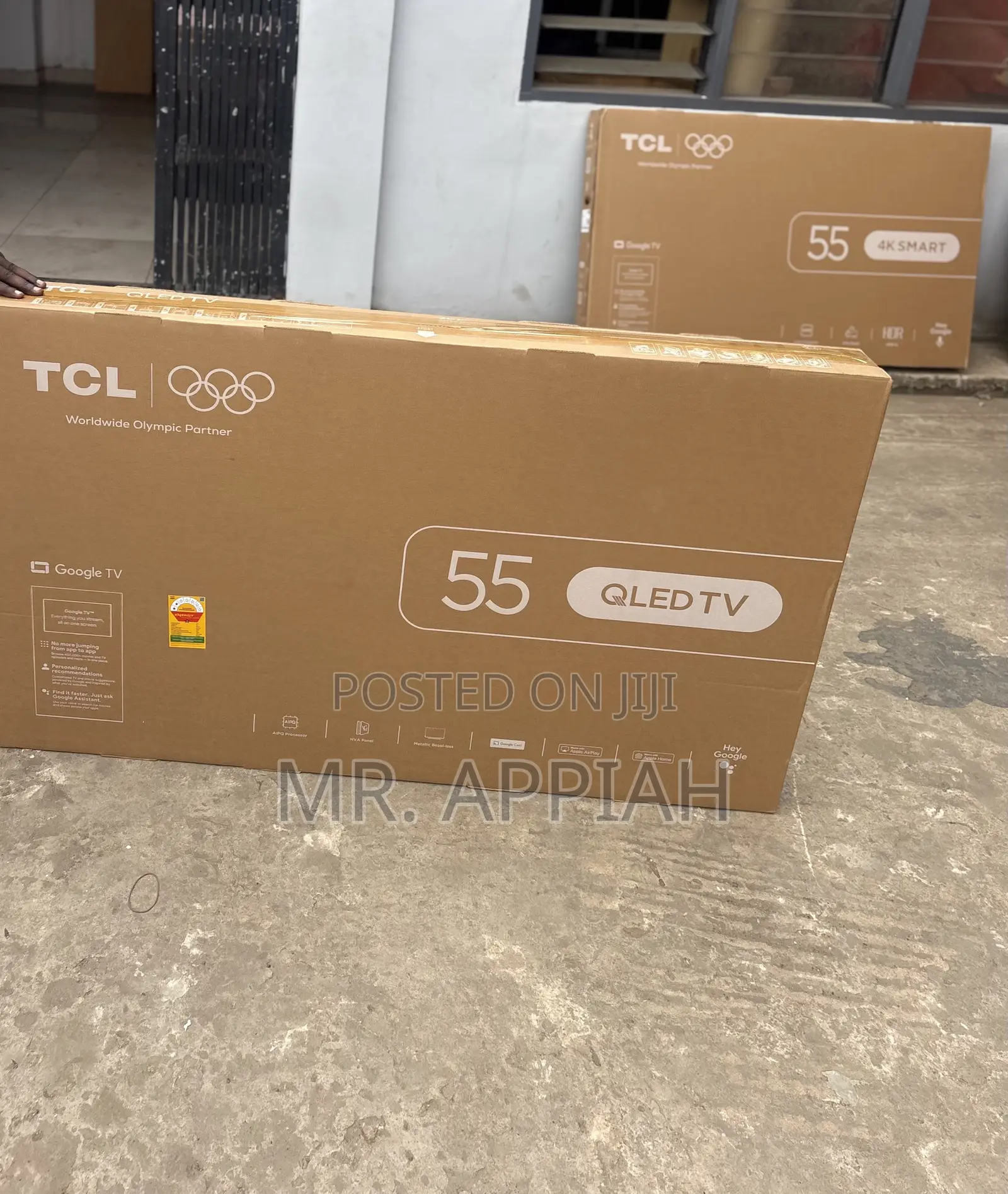 Extremely Affordable TCL 55” Qled Smart Android Television 