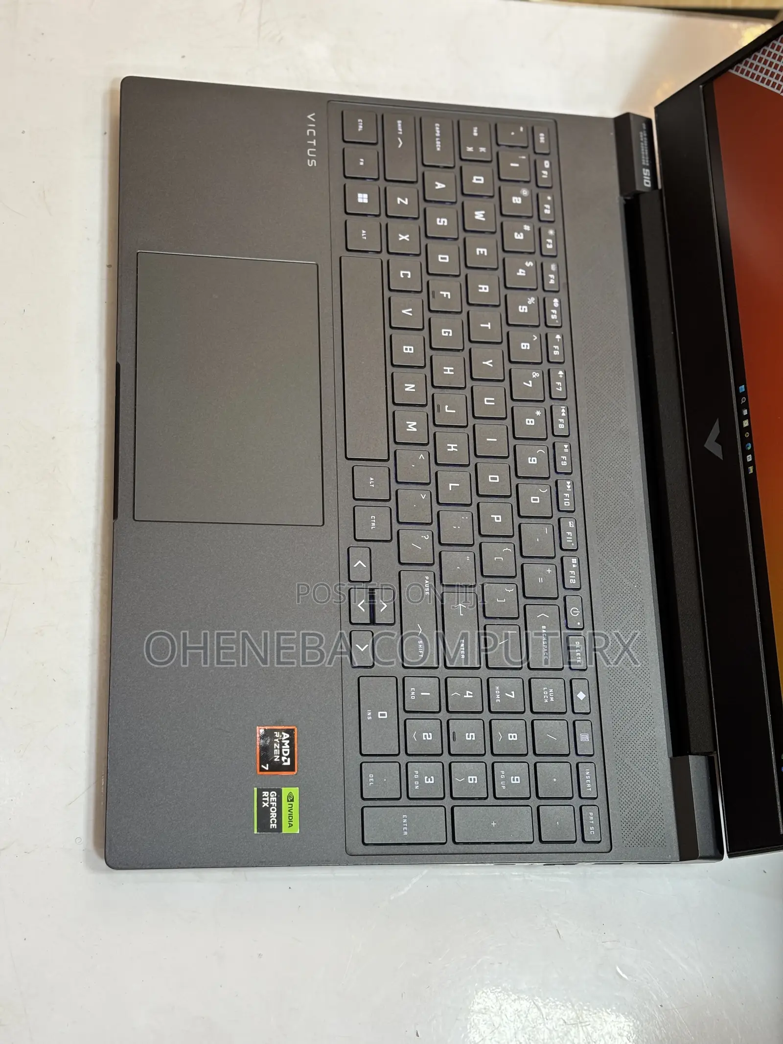 Laptop HP Victus 15 16GB AMD Ryzen 7 SSD 1T