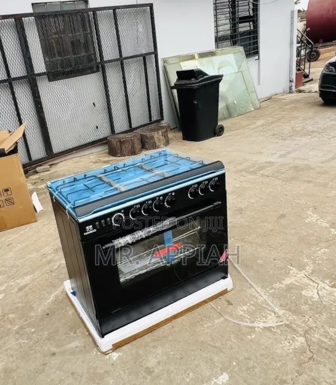 Shop Affordable Nasco 5 Gas Burner With Grill(Oven) 