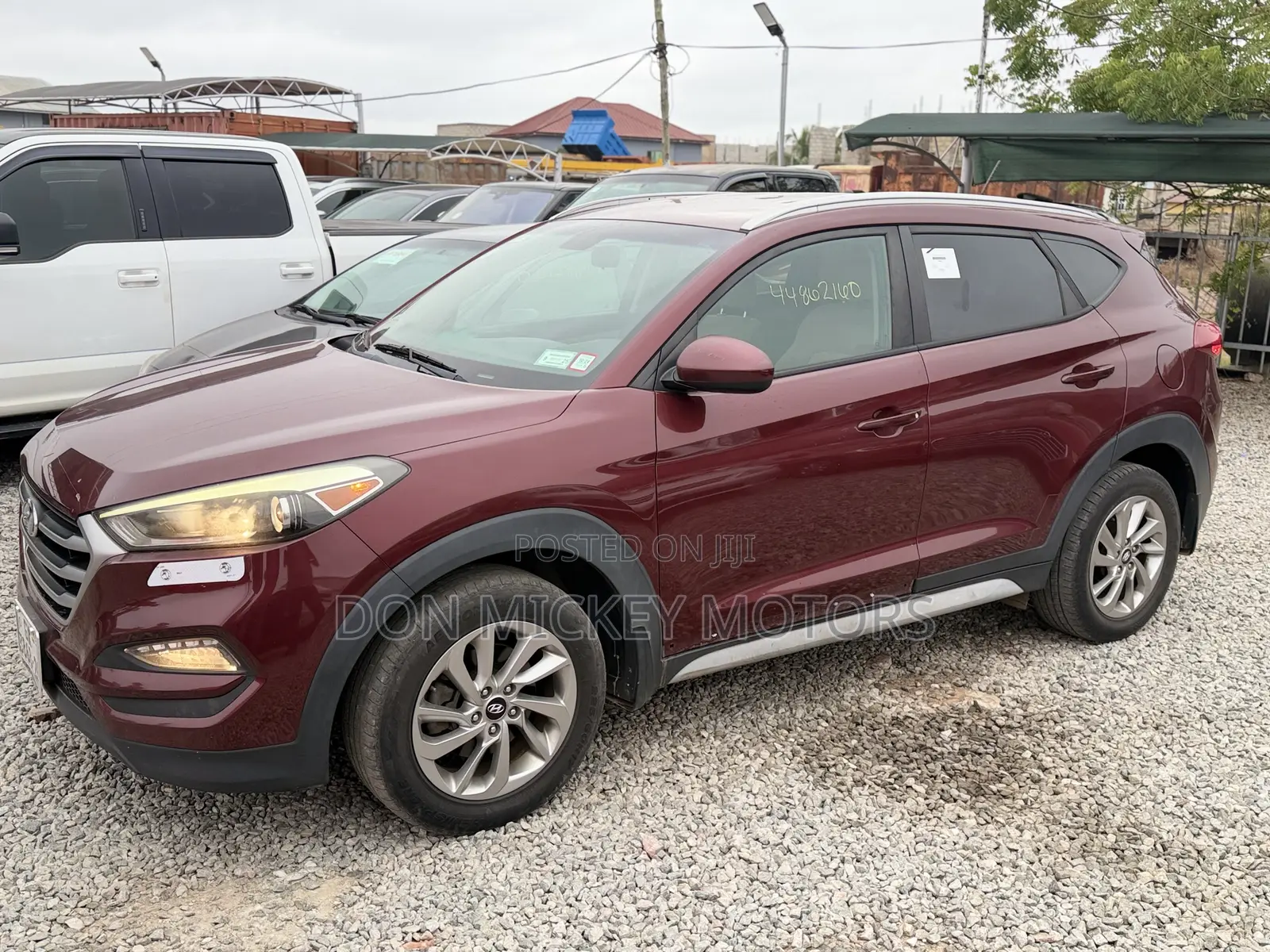 Hyundai Tucson Eco AWD 2017 Burgundy