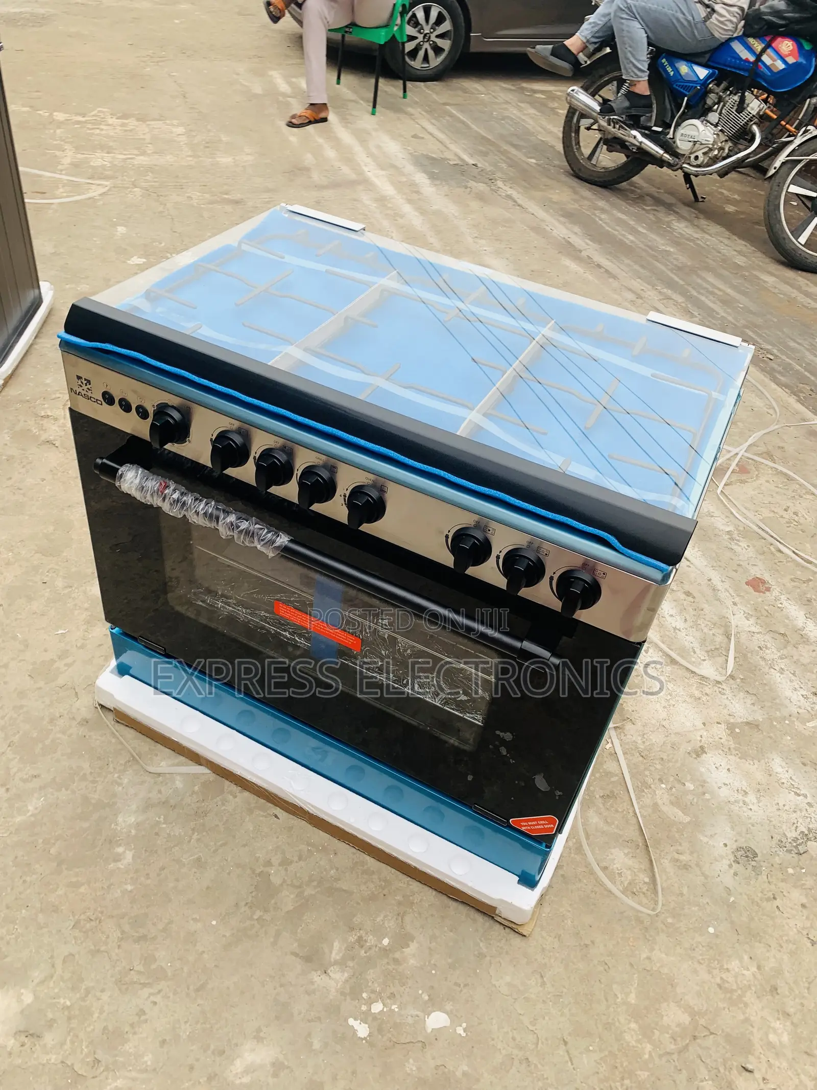 Nest Buy for Less Nasco Gas Oven Rotisserie 5burner Sliver