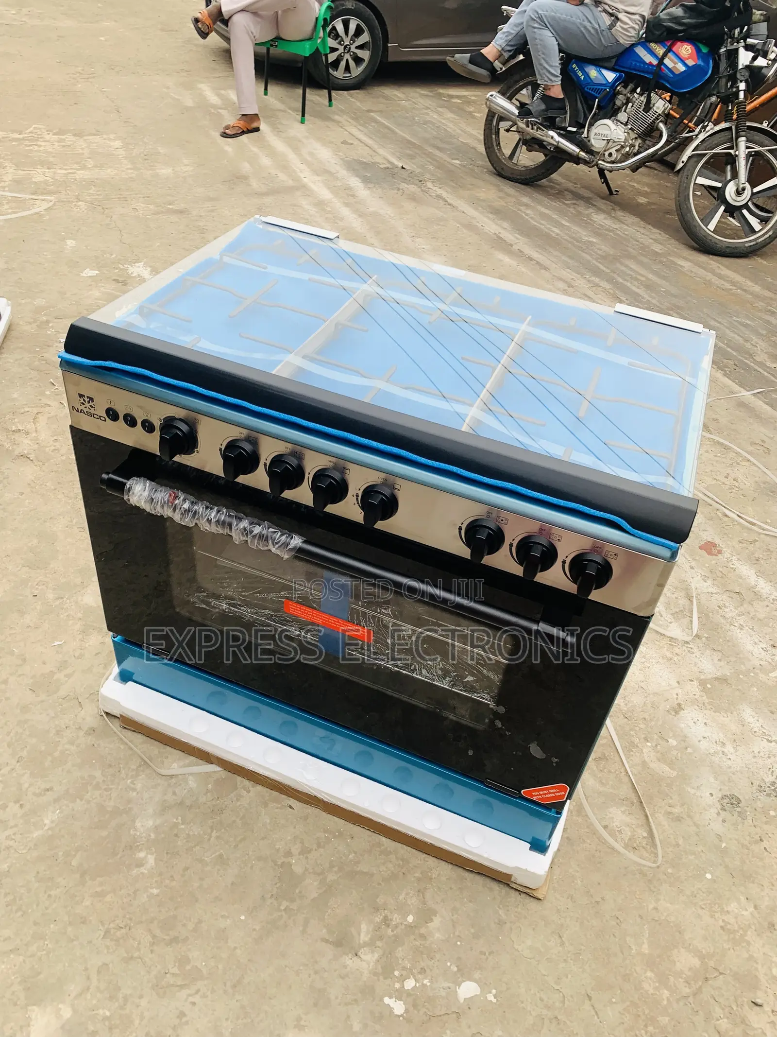 Nest Buy for Less Nasco Gas Oven Rotisserie 5burner Sliver