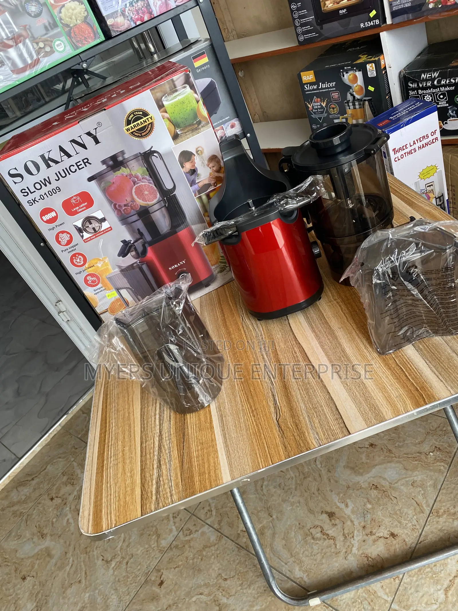 Whole Fruit Slow Extractor Juicer Machine