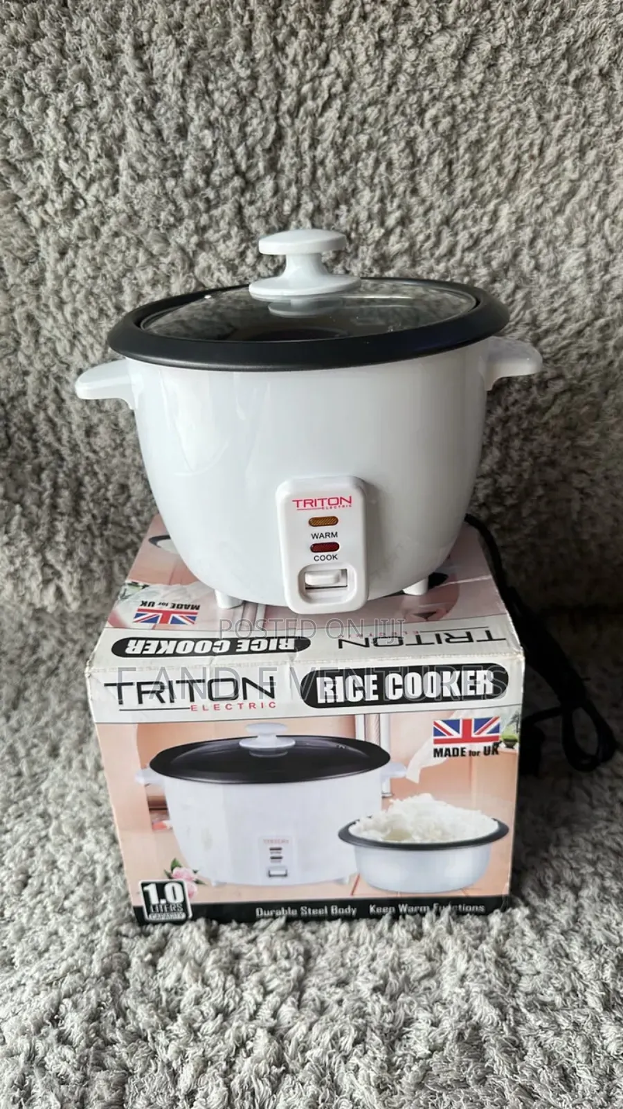 Triton Rice Cooker 1.0l- UK