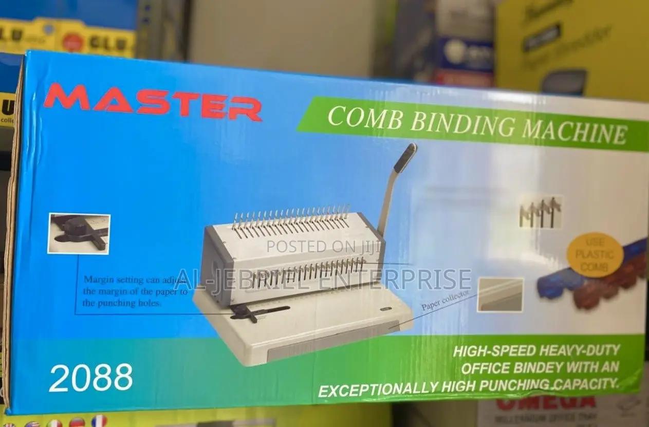 Comb Binding Machine