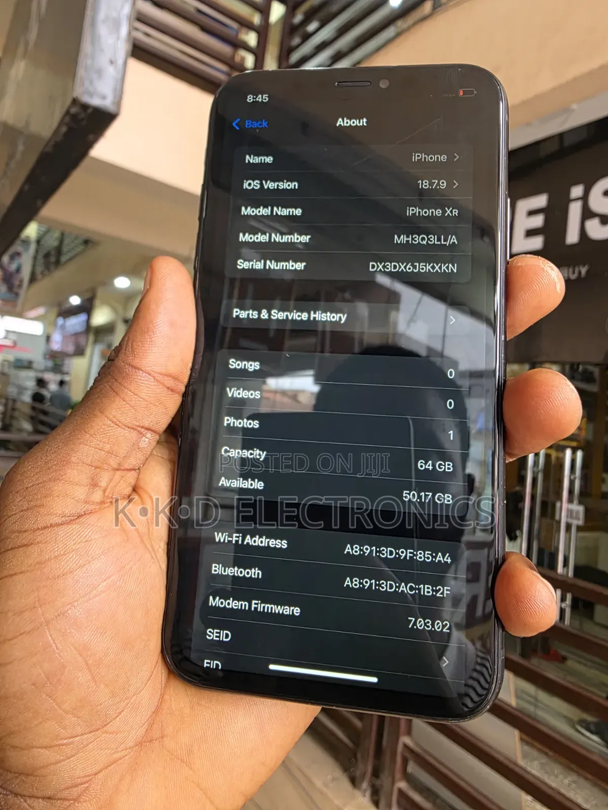 Apple iPhone XR 64 GB Black