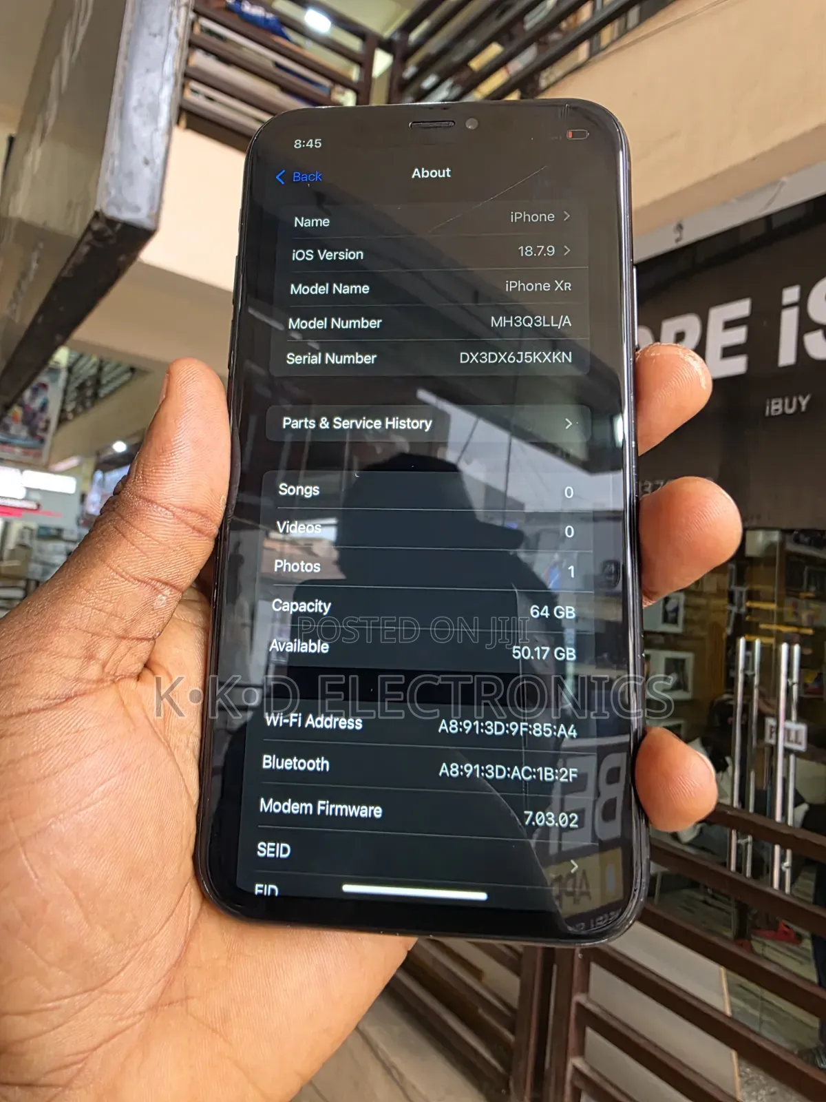 Apple iPhone XR 64 GB Black