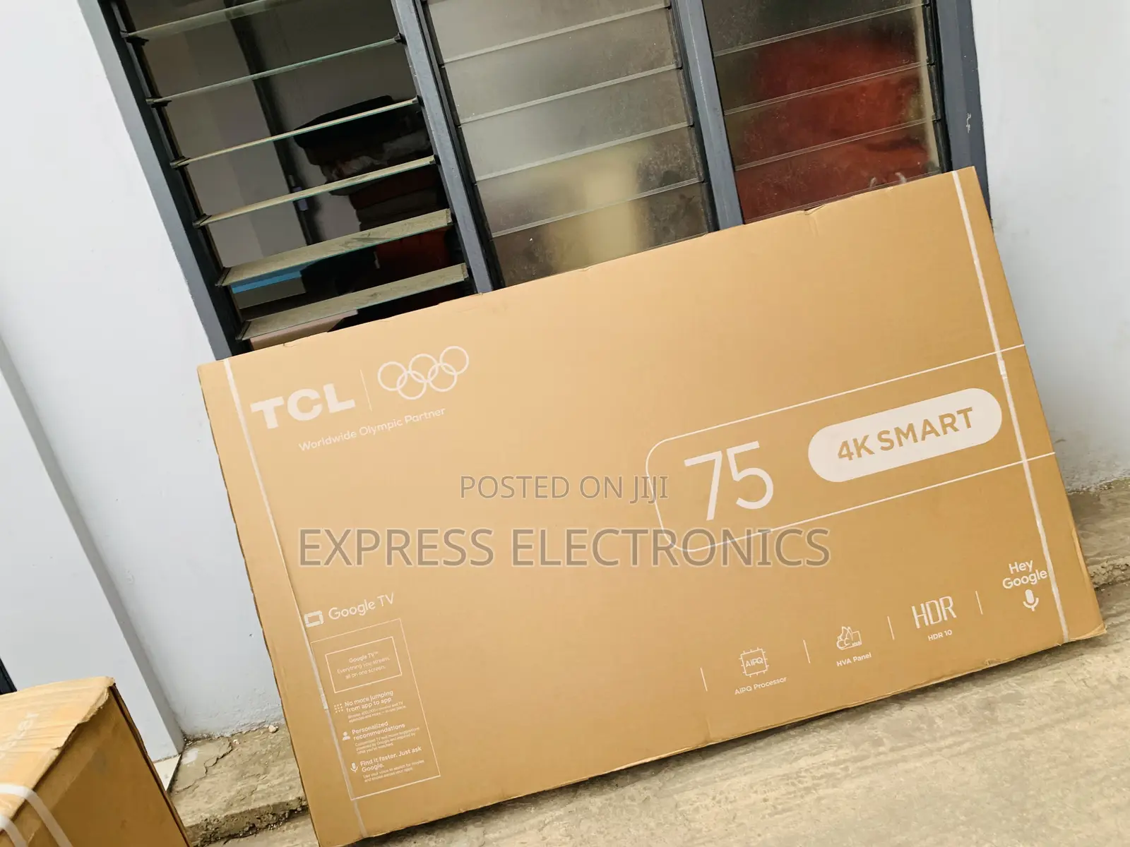 Get the New TCL 75'' Uhd Led 75p6k Smart Android Television
