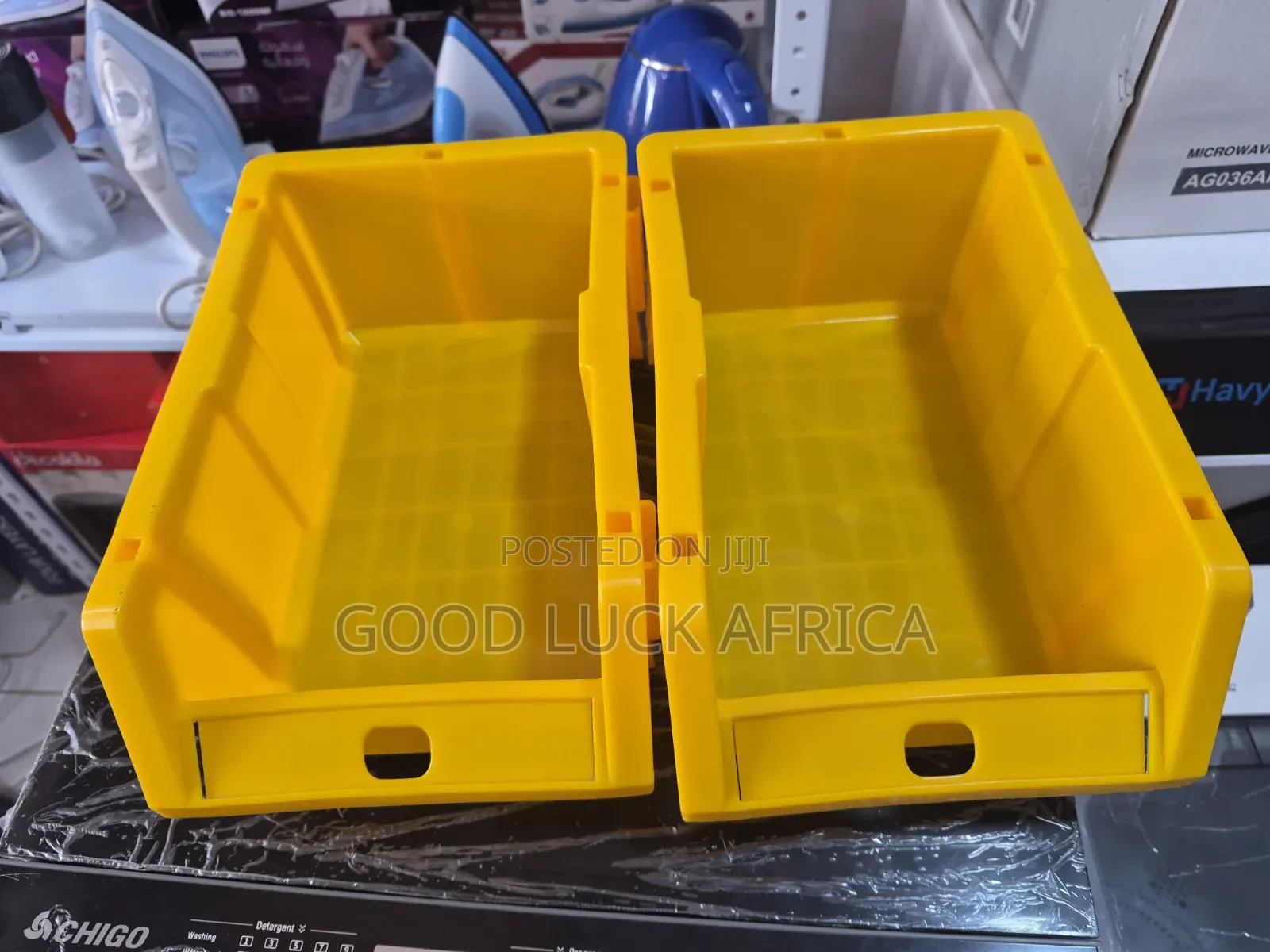 Tool Box / Storage Bins With Pillars L325mm X W120mm X H130mm