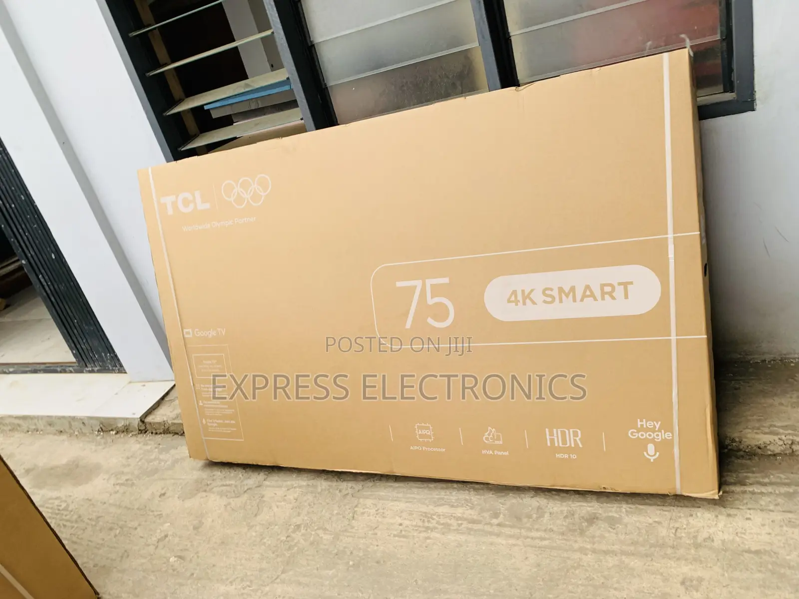 Brand New TCL 75'' Uhd Led 75p6k Smart Android Television