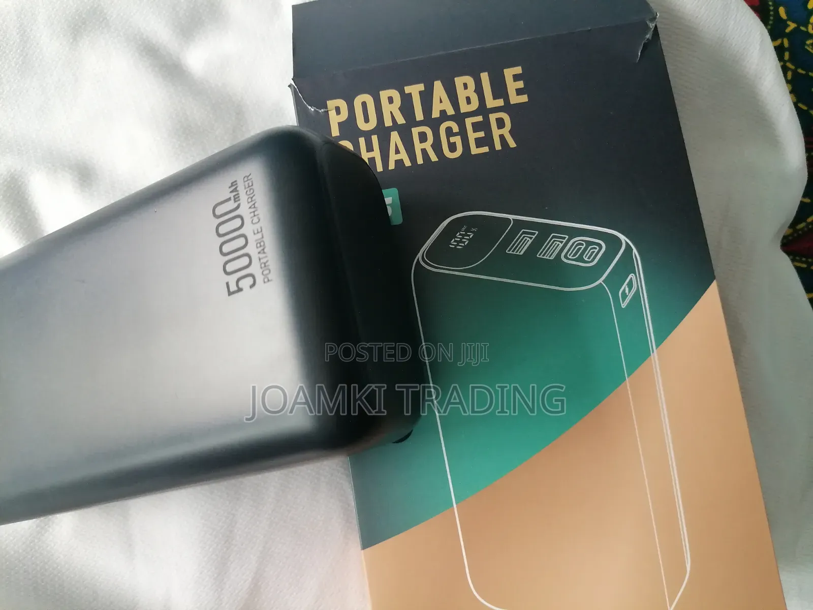 50,000mAh Power Bank for Mobile Phones, Type C, Micro USB, 3.0 USB