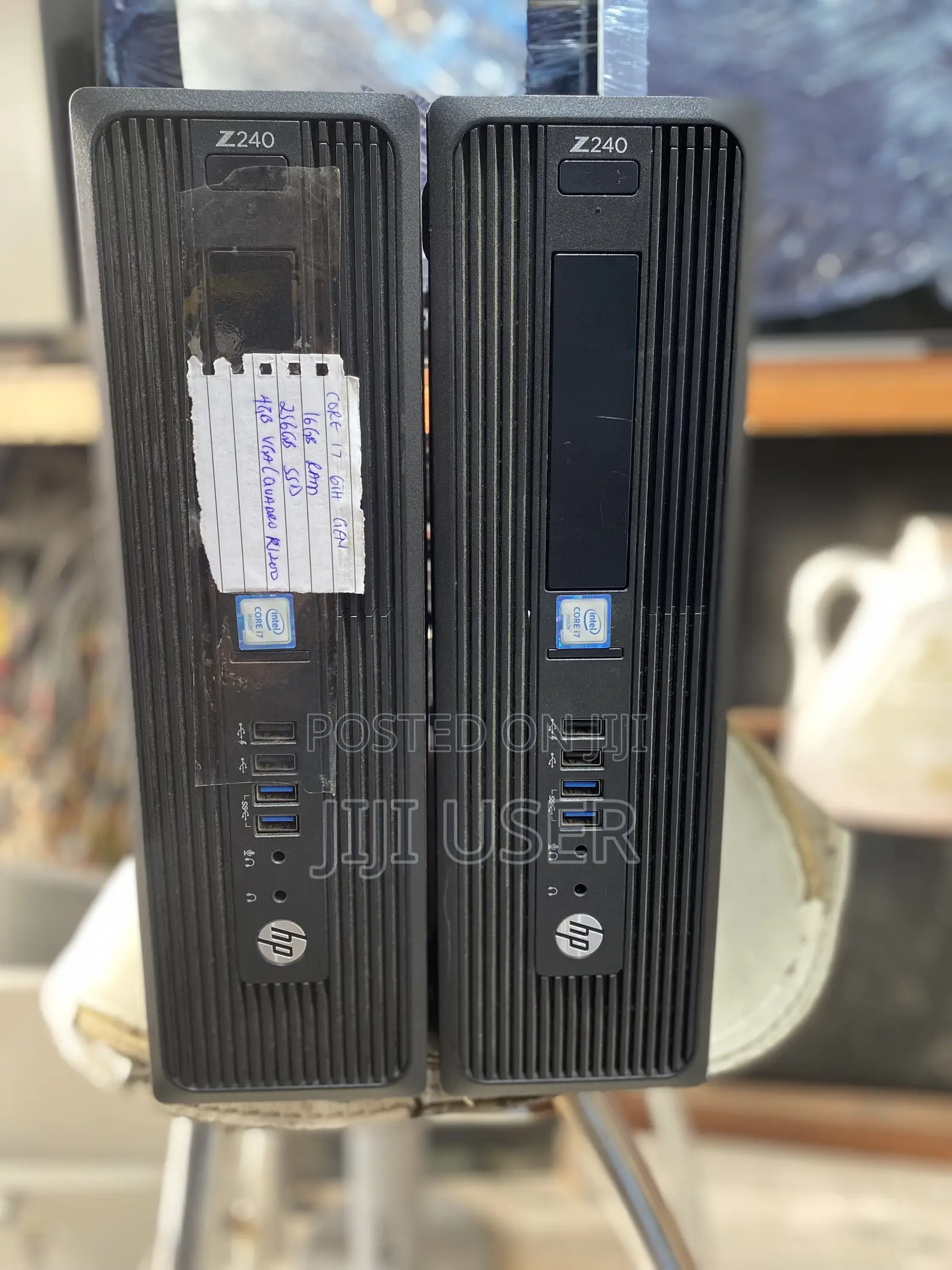 Desktop Computer HP Z240 16GB Intel Core i7 SSD 256GB