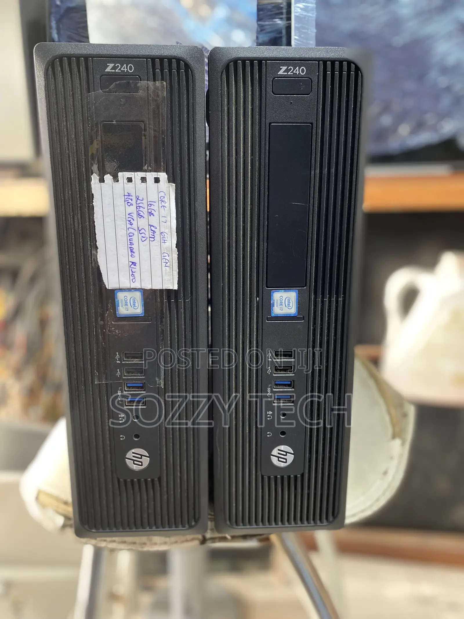 Desktop Computer HP Z240 16GB Intel Core i7 SSD 256GB