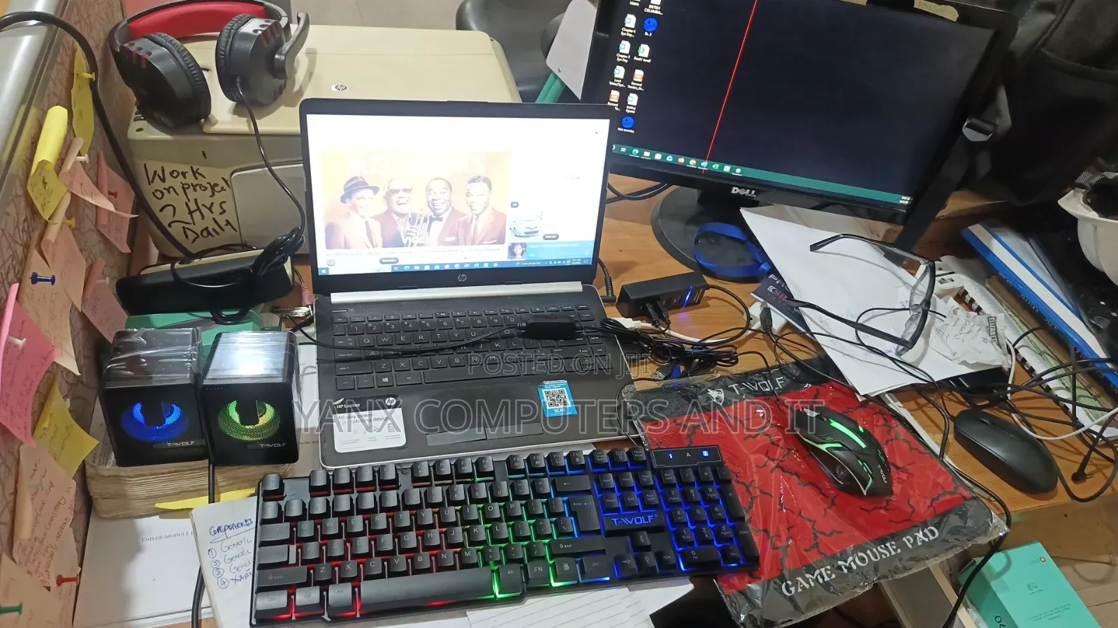 T-Wolf Tf850 5-in-1 Gaming Combo Keyboard/ Mouse/ Headset/ Speaker