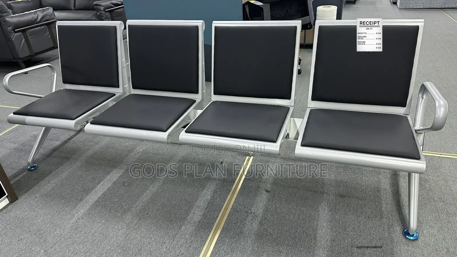 Office Waiting Bench