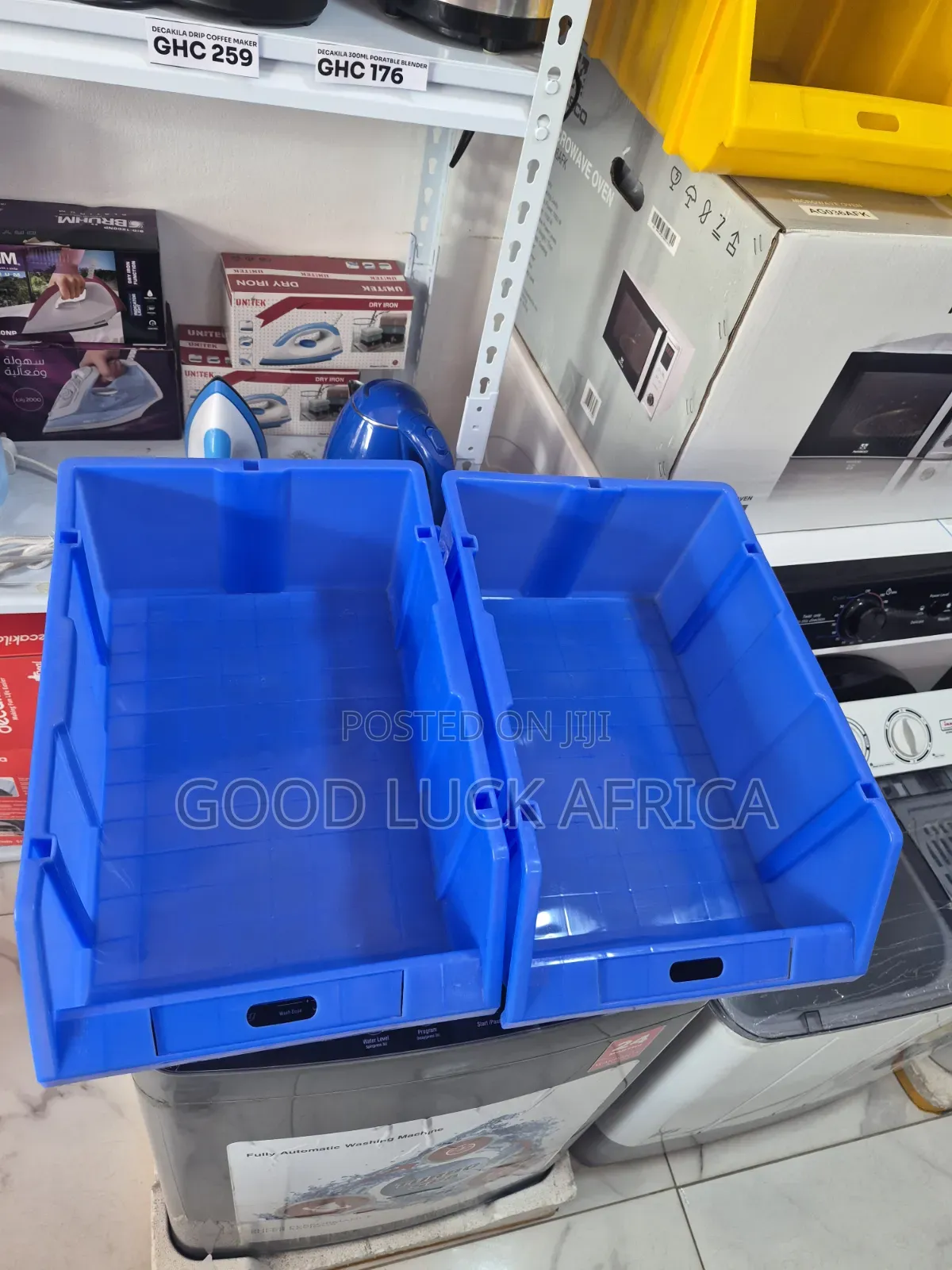 Heavy Duty Storage Bins/Tool Box/Stackable Box 410mm X 245mm X 200mm