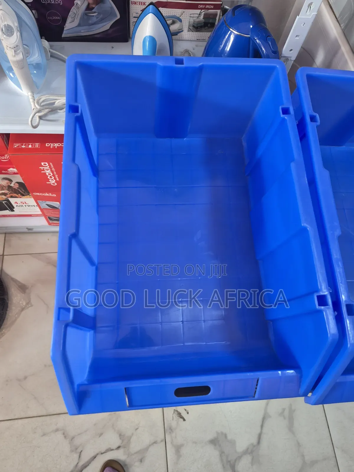 Heavy Duty Storage Bins/Tool Box/Stackable Box 410mm X 245mm X 200mm