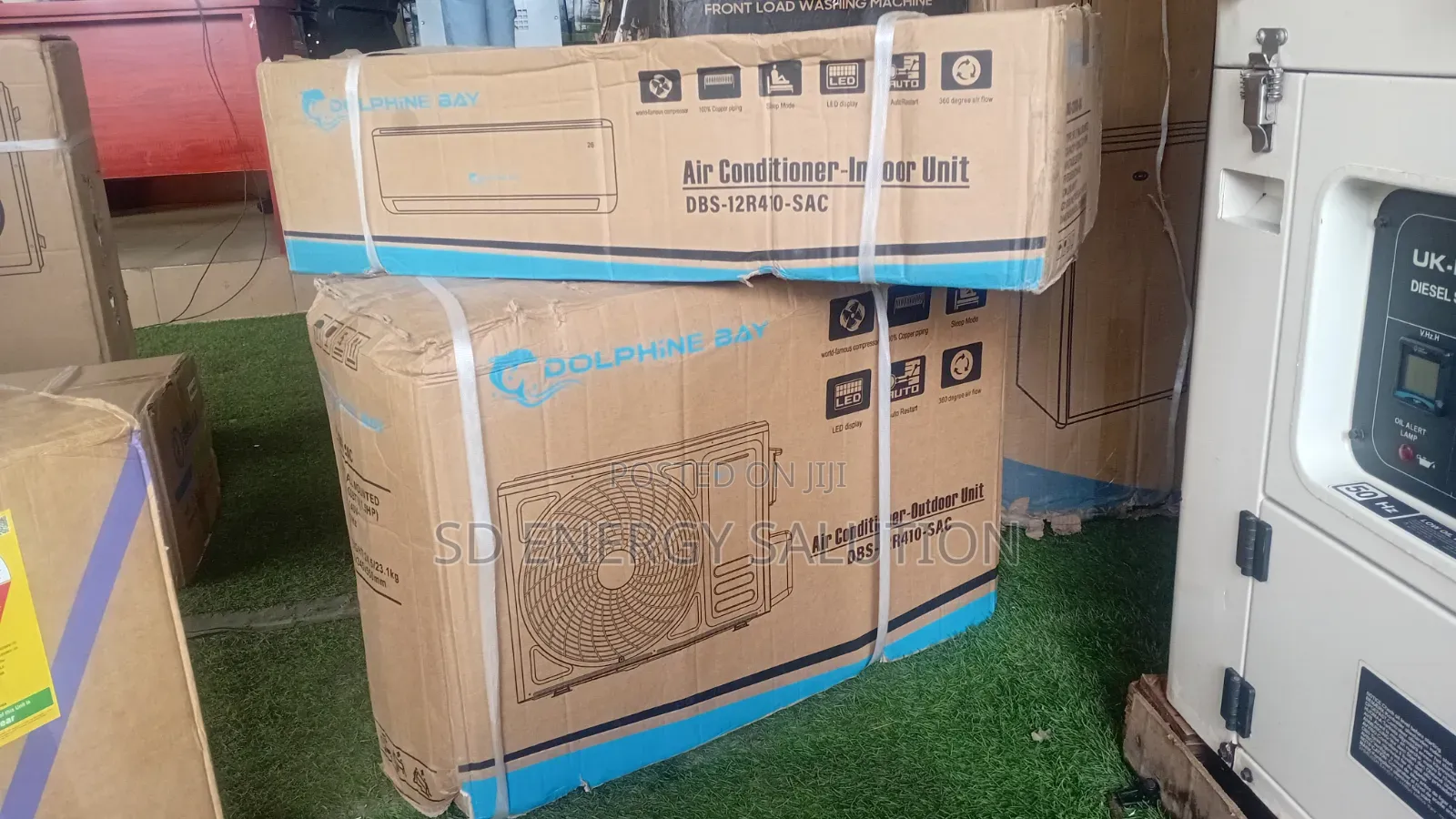Dolphin Bay 1.5HP AC – Powerful Cooling for Home Office