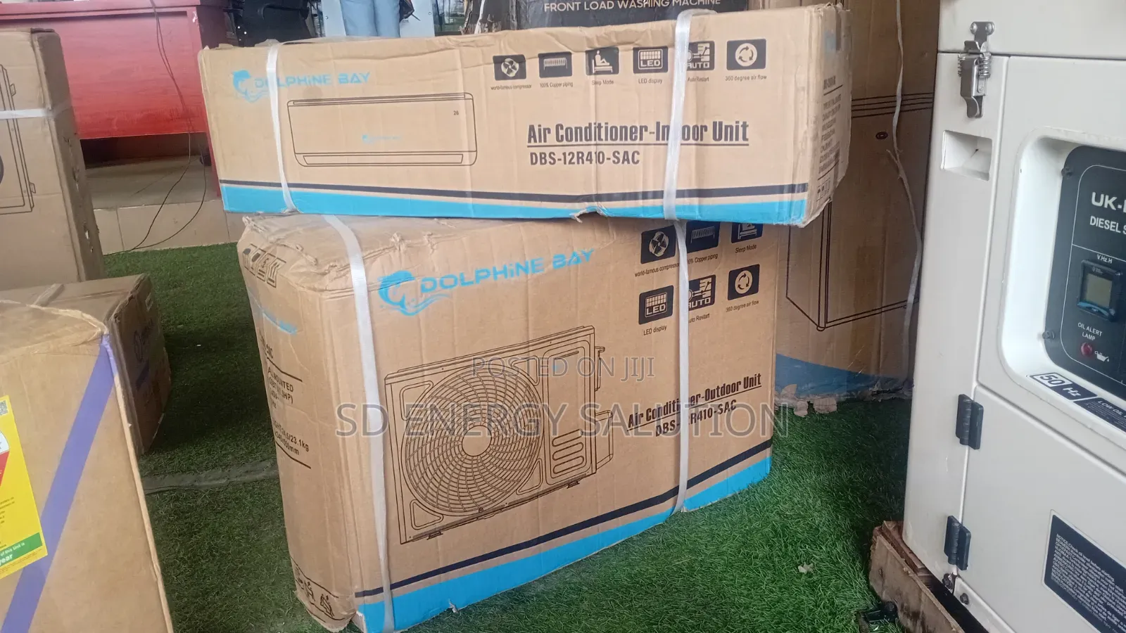 Dolphin Bay 1.5HP AC – Powerful Cooling for Home Office