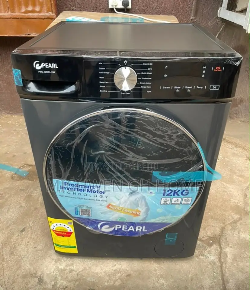 Pearl Front Load Washing Machine Fully Automatic 12kg