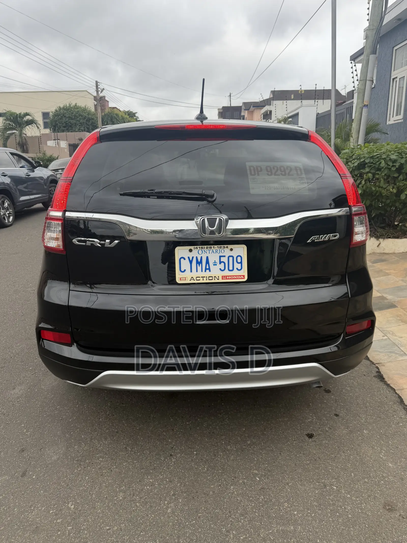 Honda CR-V EX-L 4dr SUV AWD (2.4L 4cyl CVT) 2015 Black