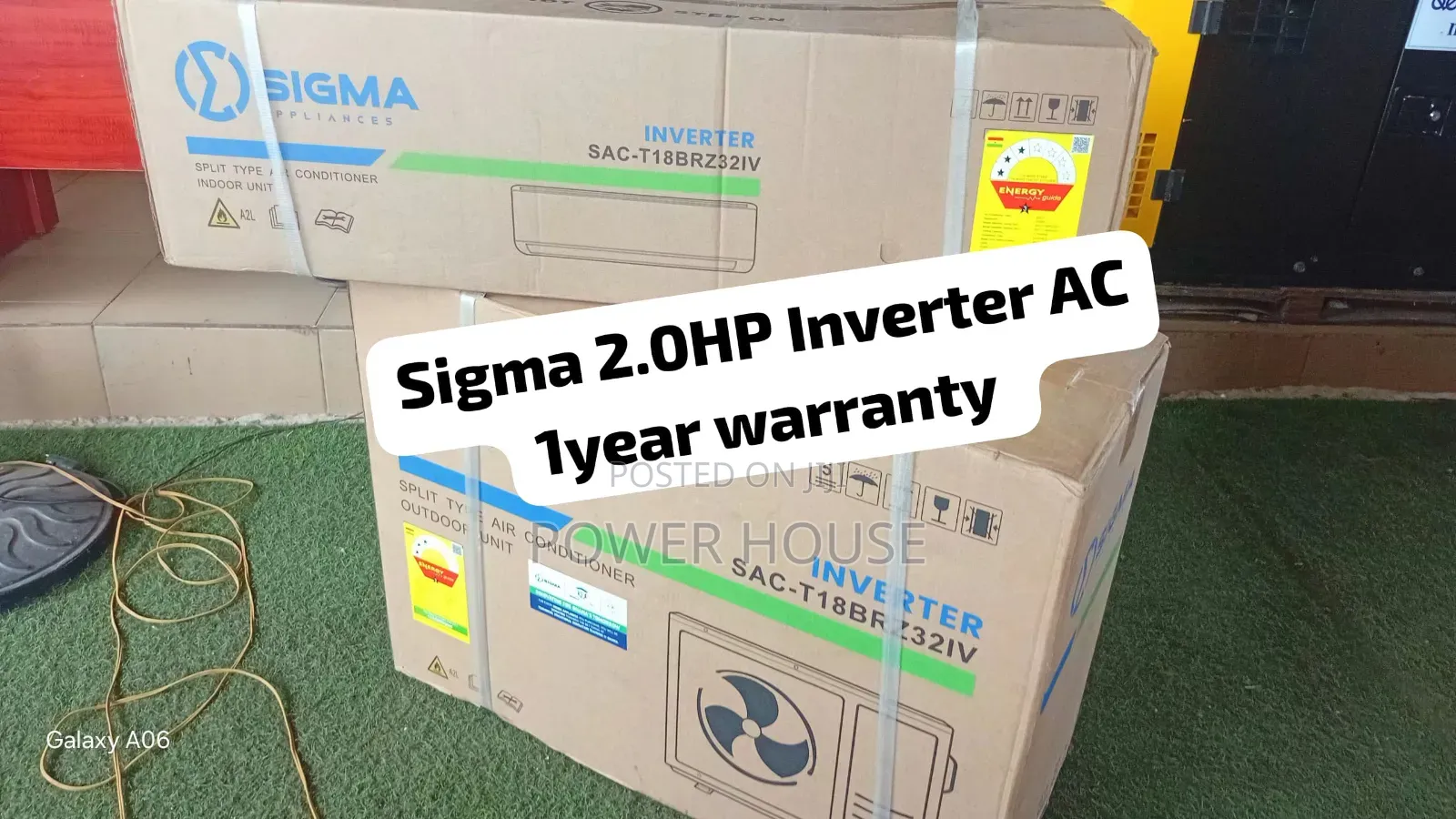 Sigma 2.0HP Inverter AC Superior Quality Cooling System