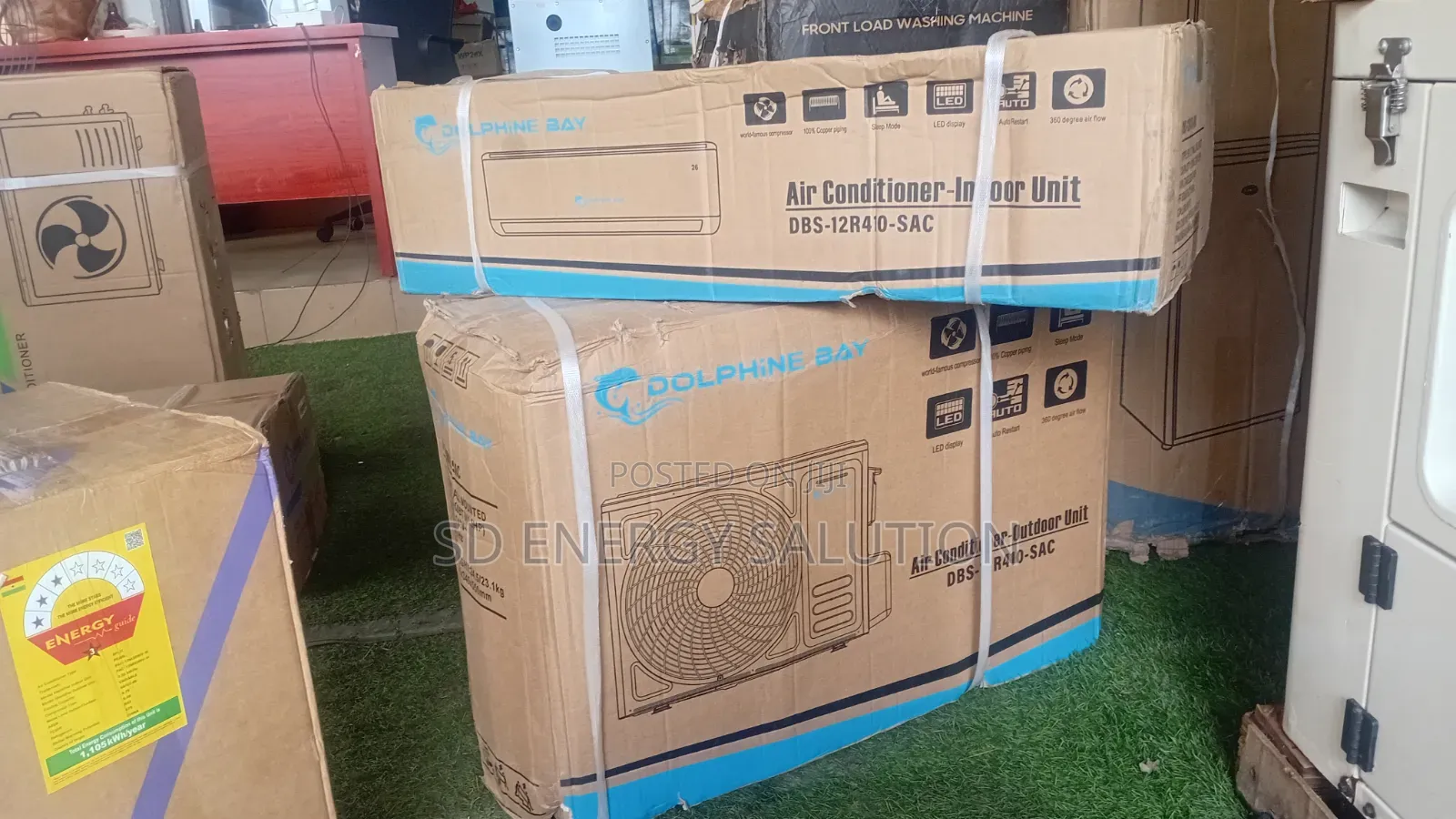 Dolphin Bay 1.5HP Air Conditioner – Remote Control Included